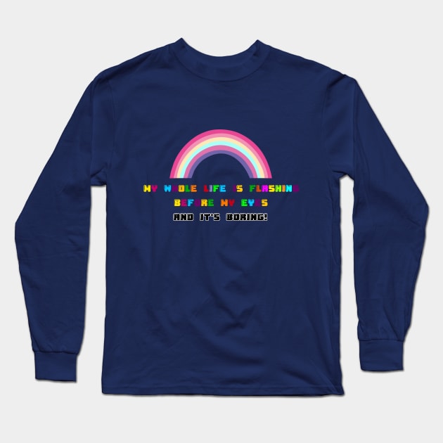 Gumball Quote Long Sleeve T-Shirt by puglove